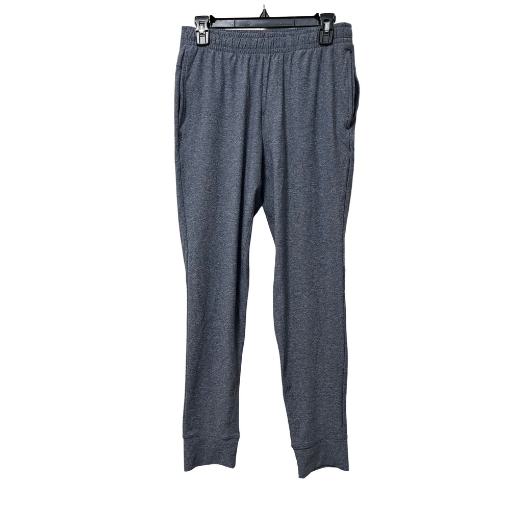 Rhone Mens Reign All Around Jogger Sweatpants Size S Heathered Blue Athletic Gym